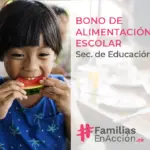 Bono de Alimentación Escolar - Refrigerio Escolar Bogotá